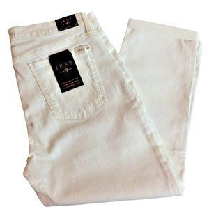 Jen7 Crop and Roll Straight Leg Jeans. New With Tickets. Size 14.